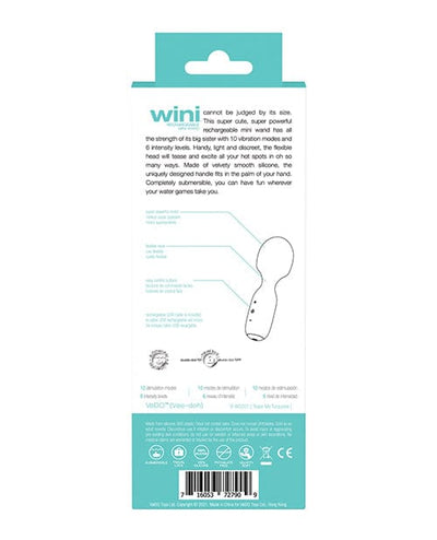 Savvy Co. VeDO Wini Rechargeable Mini Wand Vibrators