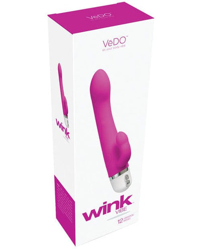 Savvy Co. VeDO Wink Mini Vibe Hot In Bed Pink Vibrators