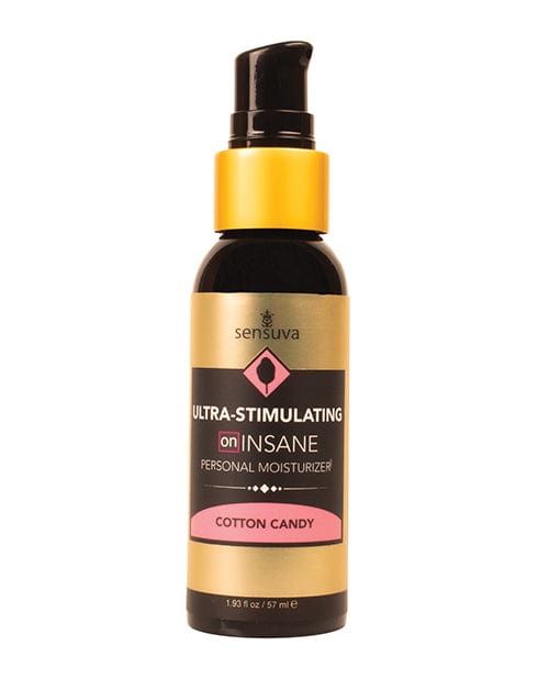 Sensuva Valencia Naturals On Insane Ultra Stimulating Personal Moisturizer Cotton Candy 2 Oz Lubes