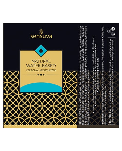 Sensuva Valencia Naturals Sensuva Natural Water Based Personal Moisturizer Lubes