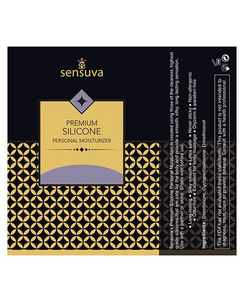 Sensuva Valencia Naturals Sensuva Premium Silicone Personal Moisturizer - 1.93 oz. Lubes