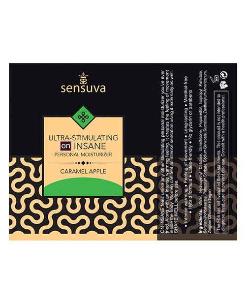 Sensuva Ultra Stimulating On Insane Personal Moisturizer - 1.93 Oz. Caramel Apple