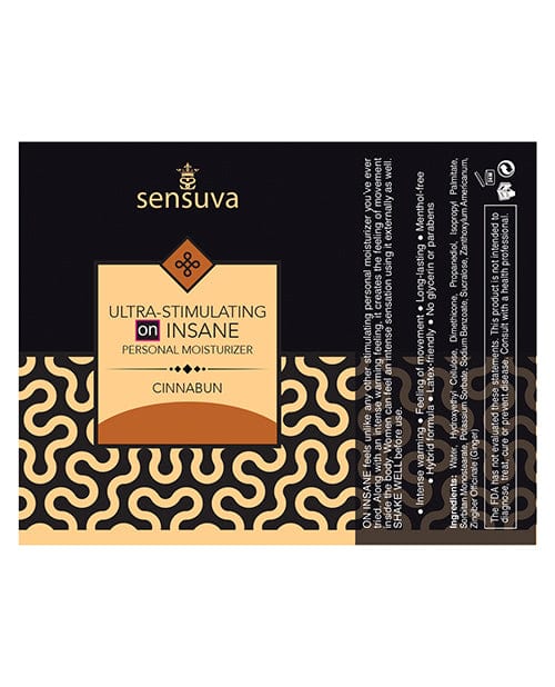 Sensuva Ultra Stimulating On Insane Personal Moisturizer - 1.93 Oz. Cinnabun