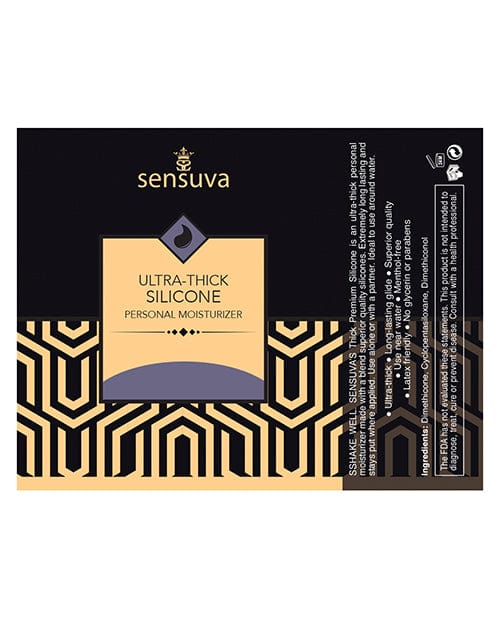 Sensuva Ultra Thick Silicone Personal Moisturizer - 1.7 Oz.