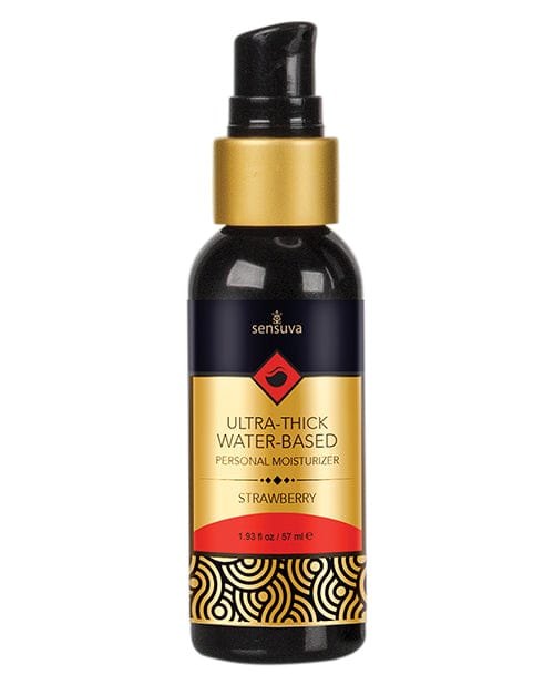 Sensuva Valencia Naturals Sensuva Ultra Thick Water Based Personal Moisturizer - 1.93 Oz. Strawberry Lubes