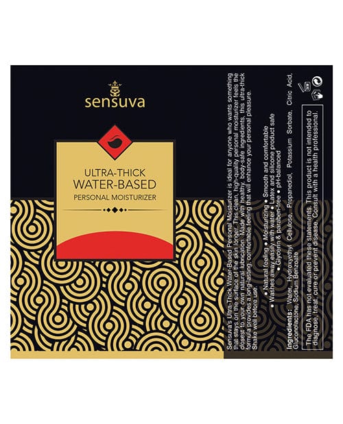 Sensuva Ultra Thick Water Based Personal Moisturizer - 1.93 Oz. Strawberry