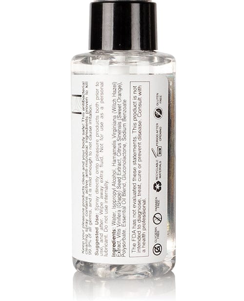 Sensuva Valencia Naturals Sensuva Think Clean Thoughts Anti Bacterial Toy Cleaner - 2 Oz. Bottle More