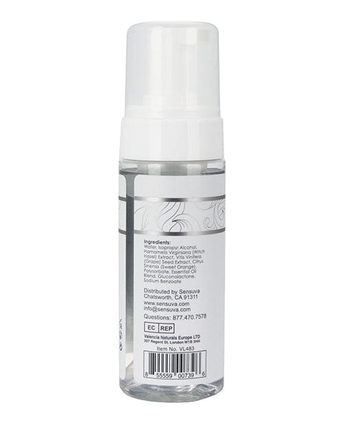 Sensuva Valencia Naturals Sensuva Think Clean Thoughts Foaming Toy Cleaner - 5.07 Oz. More