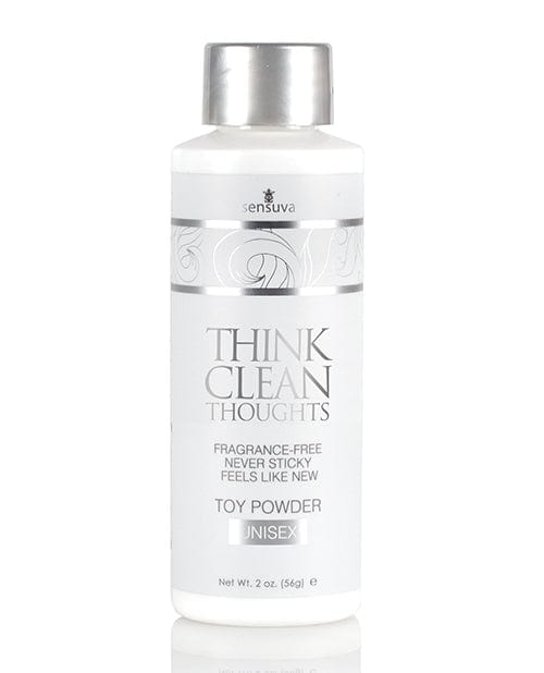 Sensuva Valencia Naturals Sensuva Think Clean Thoughts Toy Powder - 2 Oz. Bottle More
