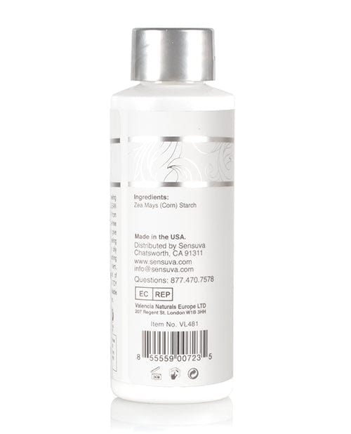 Sensuva Think Clean Thoughts Toy Powder - 2 Oz. Bottle