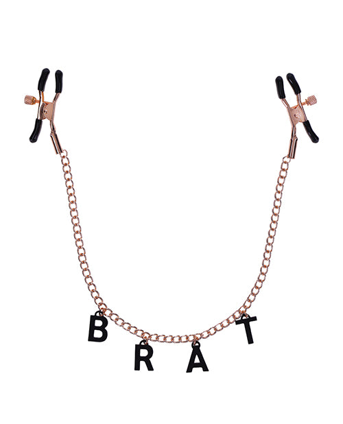 Sex &amp; Mischief Sex &amp; Mischief Brat Charmed Nipple Clamps Kink &amp; BDSM