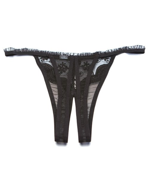 Shirley Of Hollywood Scalloped Embroidery Crotchless Panty Lingerie &amp; Costumes