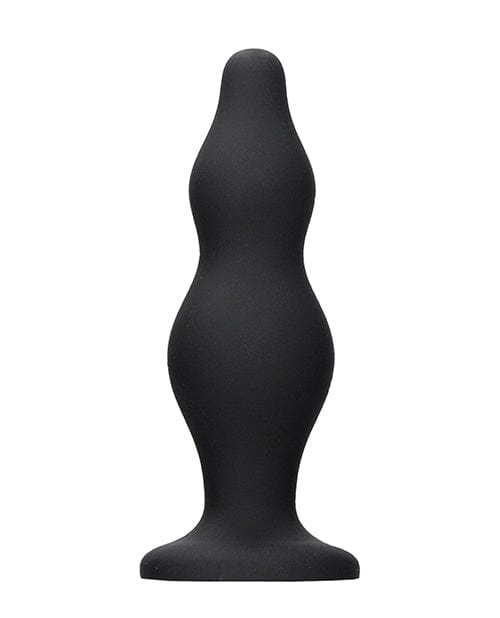 Shots America Shots Ouch Bubble Butt Plug - Black Anal Toys