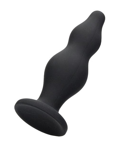 Shots America Shots Ouch Bubble Butt Plug - Black Anal Toys