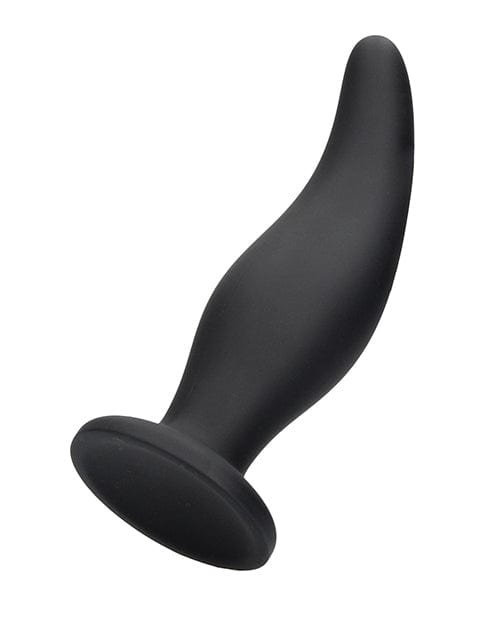 Shots America Shots Ouch Curve Butt Plug - Black Anal Toys