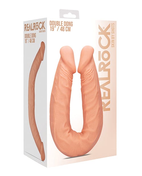 Shots America Shots Realrock 18" Double Dong Flesh Dildos