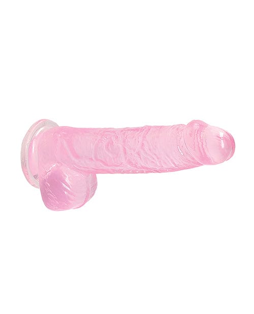 Shots America Shots RealRock Realistic Crystal Clear Dildo with Balls Dildos
