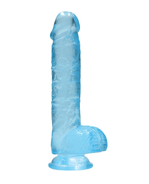 Shots REALROCK Realistic Crystal Clear Dildo with Balls