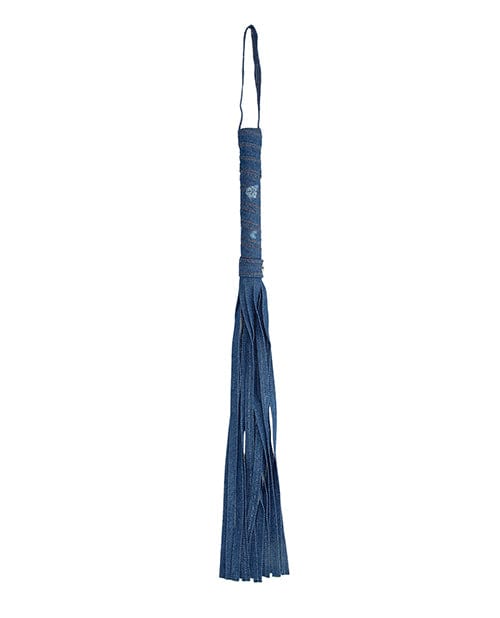 Shots America Denim Flogger Blue Kink &amp; BDSM