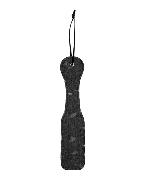 Shots America Denim Paddle Black Kink &amp; BDSM
