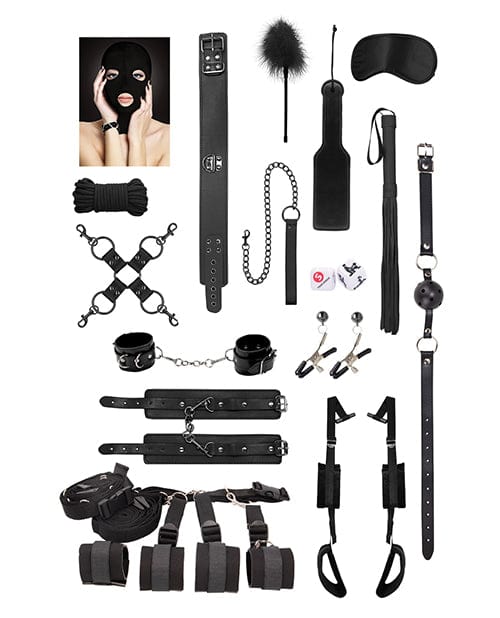 Shots America Shots Advanced Bondage Kit - Black Kink &amp; BDSM
