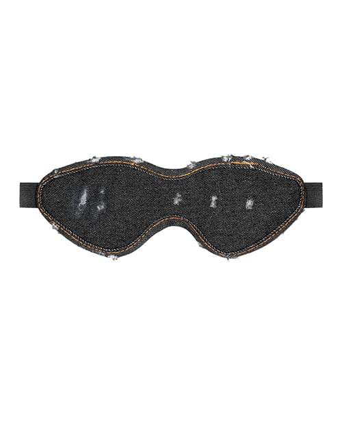 Shots America Shots Denim Eye Mask Kink &amp; BDSM