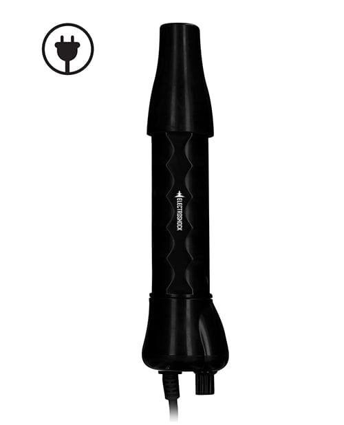 Shots America Shots Electroshock Lightning Wand - Black Kink &amp; BDSM