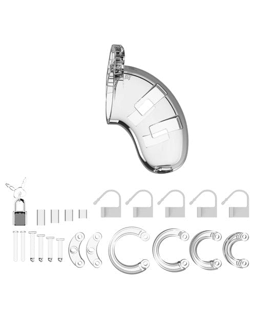 Shots America Shots Man Cage Chastity 3.5" Cock Cage Model Kink &amp; BDSM