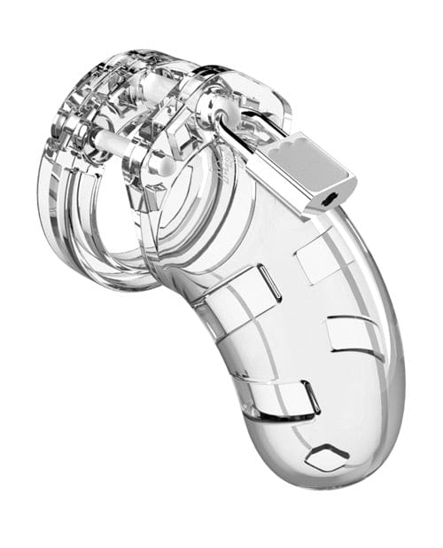 Shots America Shots Man Cage Chastity 3.5" Cock Cage Model Clear / Model 1 Kink &amp; BDSM