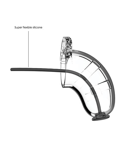 Shots America Shots Man Cage with Silicone Urethral Sounding Kink &amp; BDSM