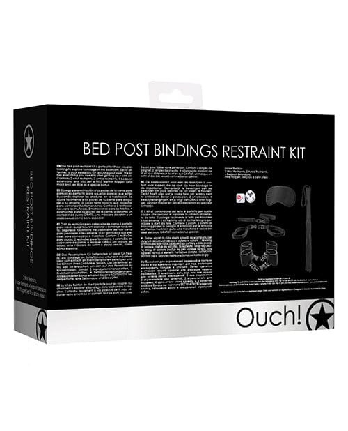 Shots America Shots Ouch Bed Post Bindings Restraint Kit Kink &amp; BDSM