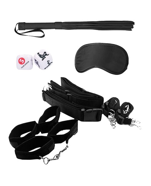 Shots America Shots Ouch Bondage Belt Restraint System - Black Kink &amp; BDSM