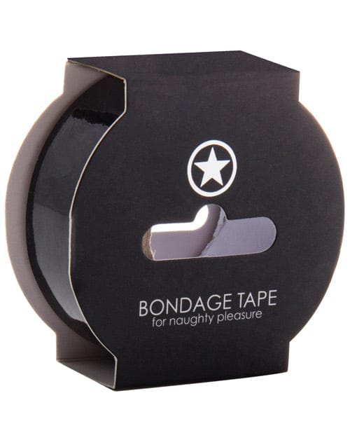 Shots America Shots Ouch Bondage Tape - Black Kink &amp; BDSM