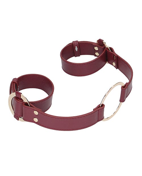 Shots America Shots Ouch Halo Handcuff with Connector Kink &amp; BDSM