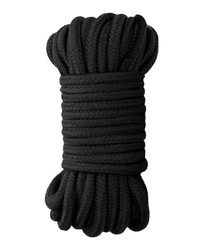 Shots America Shots Ouch Japanese Rope - 10m Black Kink & BDSM