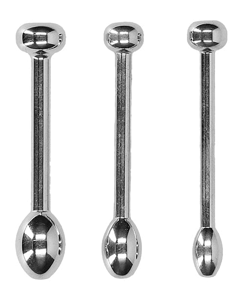Shots America Shots Ouch Urethral Sounding Metal Plug Set Kink &amp; BDSM