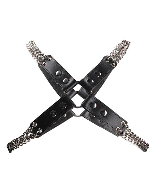 Shots America Shots Uomo Chain &amp; Chain Harness - Black Kink &amp; BDSM