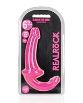 Shots Realrock 6 Inch Strapless Strap On Glow In The Dark