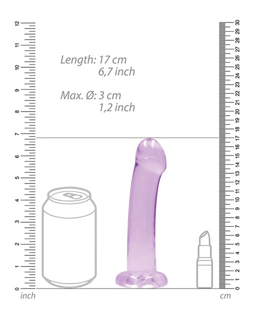 Shots America LLC Shots Realrock Crystal Clear 7" Dildo Dildos