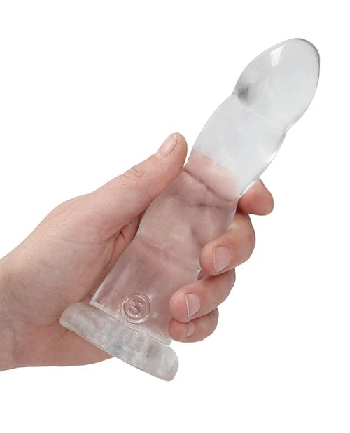 Shots America LLC Shots Realrock Crystal Clear 7" Dildo  - Transparent Dildos