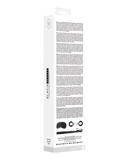 Shots America LLC Shots Ouch Black &amp; White Introductory Bondage Kit 