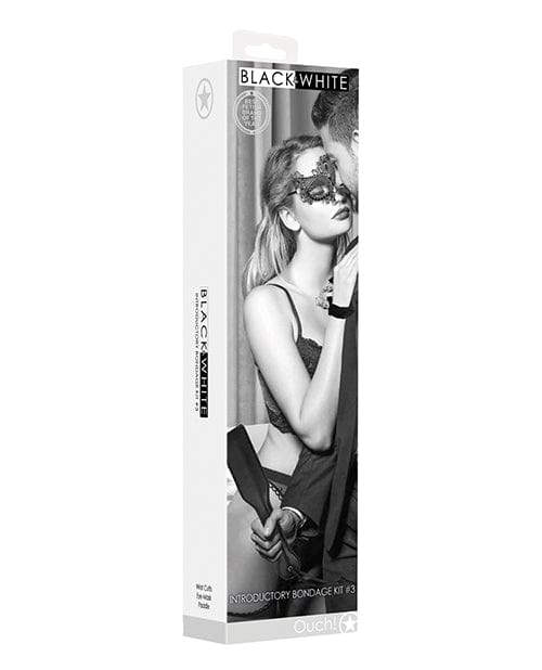 Shots America LLC Shots Ouch Black &amp; White Introductory Bondage Kit 
