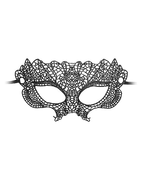 Shots America LLC Shots Ouch Black &amp; White Lace Eye Mask Lingerie &amp; Costumes
