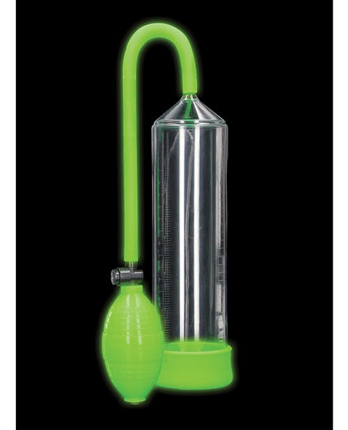 Shots America LLC Shots Ouch Classic Penis Pump - Glow In The Dark Penis Toys
