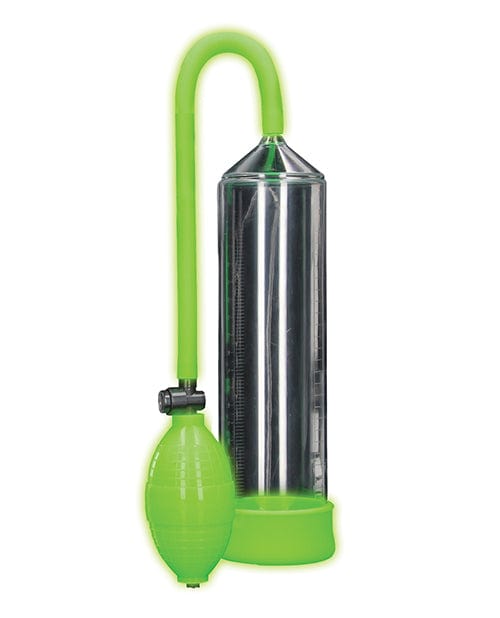Shots America LLC Shots Ouch Classic Penis Pump - Glow In The Dark Penis Toys
