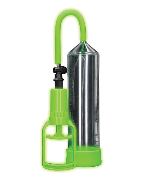 Shots America LLC Shots Ouch Comfort Beginner Pump - Glow In The Dark Penis Toys