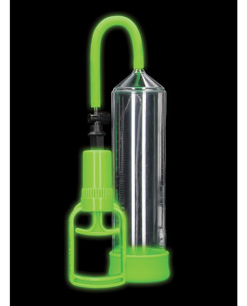 Shots America LLC Shots Ouch Comfort Beginner Pump - Glow In The Dark Penis Toys