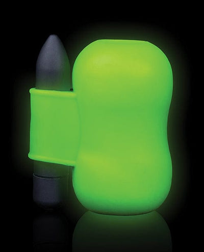 Shots America LLC Shots Ouch Vibrating Masturbator - Glow In The Dark Penis Toys
