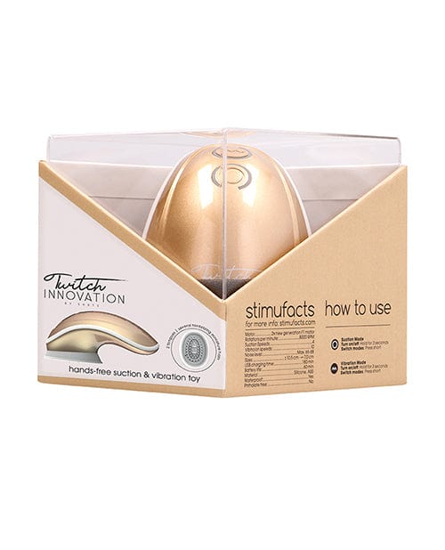 Shots America LLC Shots Twitch Innovation Hands Free Clitoral Stimulator Vibrators