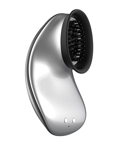 Shots America LLC Shots Twitch Innovation Hands Free Clitoral Stimulator Silver Vibrators